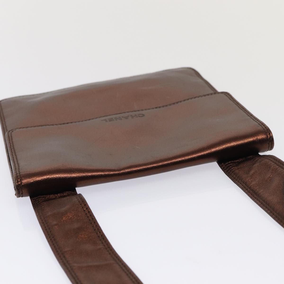 Chanel Brown Leather Shoulder Bag ()