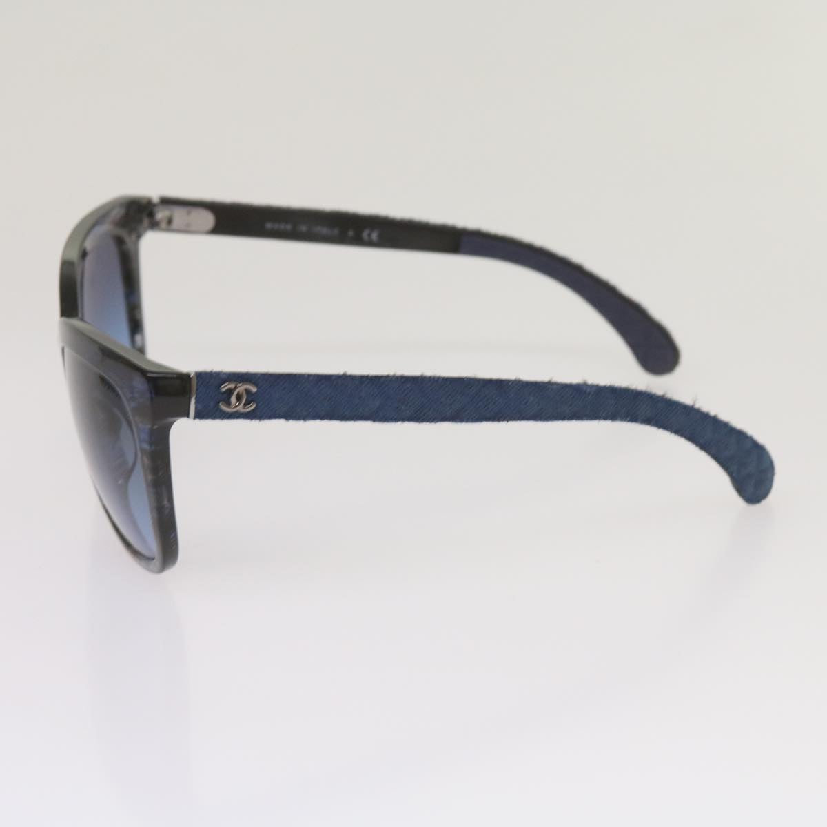 Chanel Cc Blue Plastic Glasses  ()
