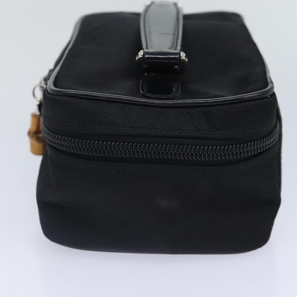 Gucci Bamboo Black Canvas Clutch Bag ()