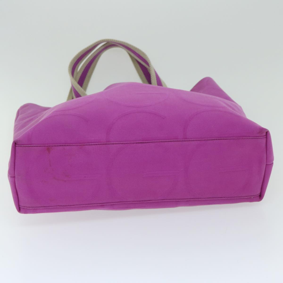 Gucci White Canvas Tote Bag ()