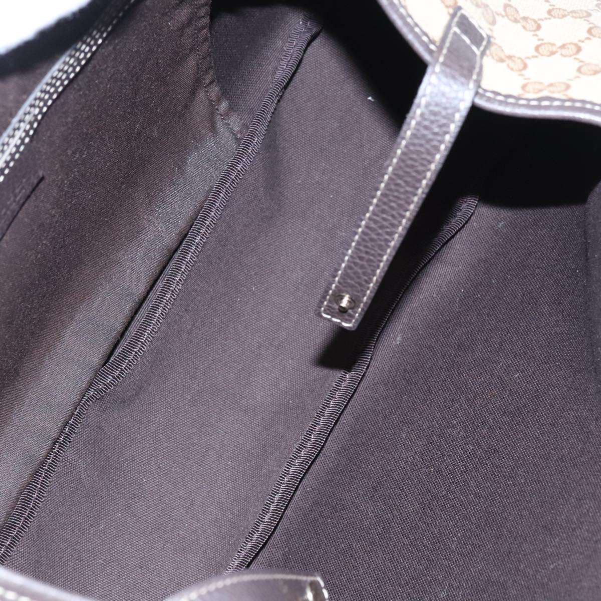 Gucci Abbey Beige Canvas Tote Bag ()