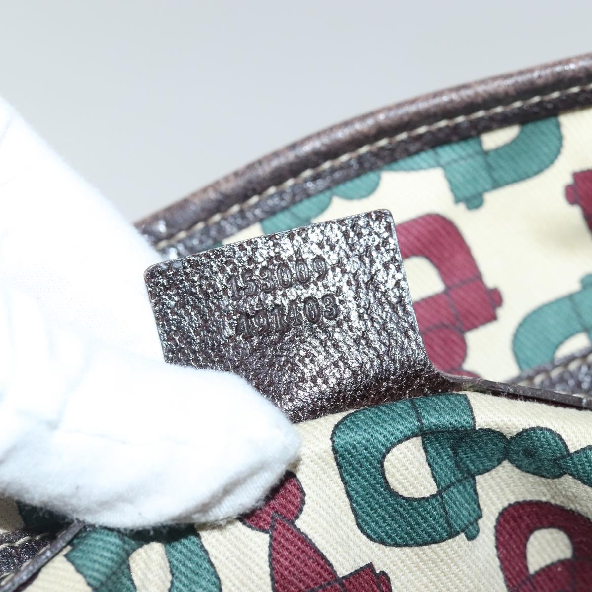 Gucci Brown Suede Tote Bag ()