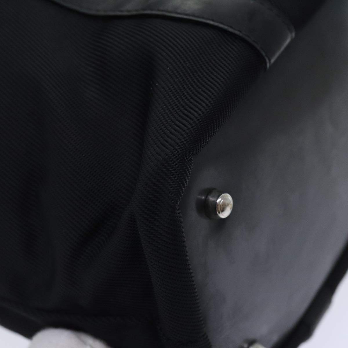 Gucci Bamboo Black Leather Handbag ()