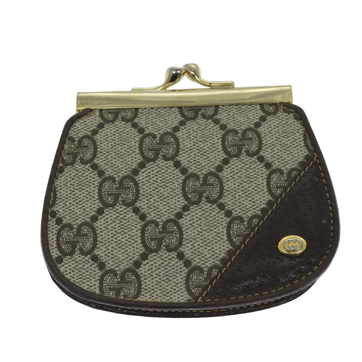 Gucci Gg Pattern Beige Canvas Wallet  ()