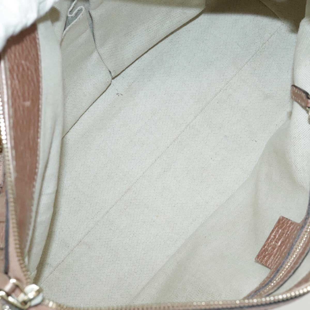 Gucci Bamboo Pink Leather Handbag ()