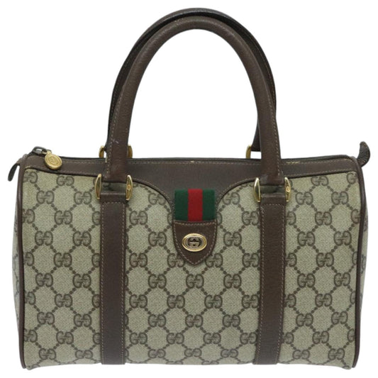 Gucci Ophidia Beige Canvas Travel Bag ()