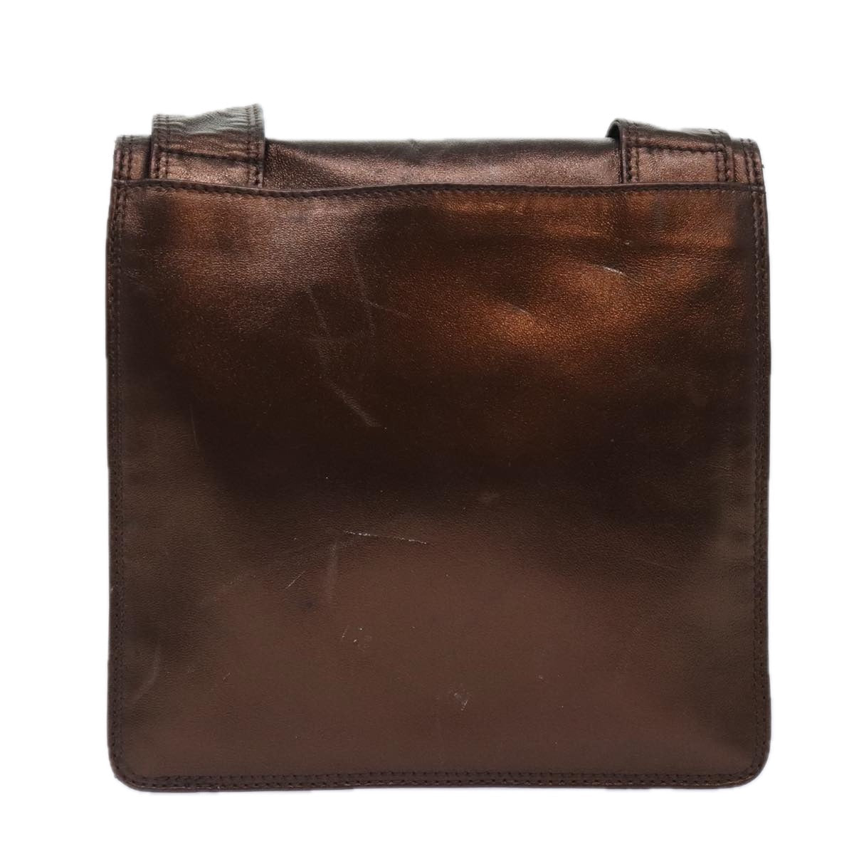 Chanel Brown Leather Shoulder Bag ()