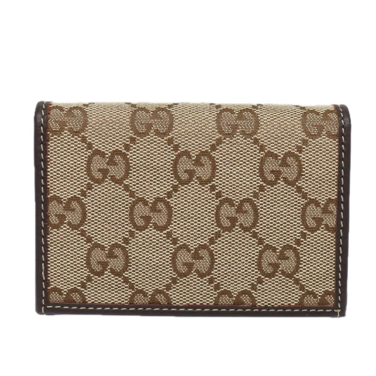 Gucci Gg Marmont Beige Canvas Wallet  ()