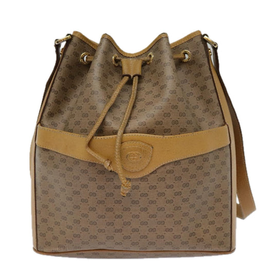 Gucci Supreme Gg Beige Canvas Shoulder Bag ()
