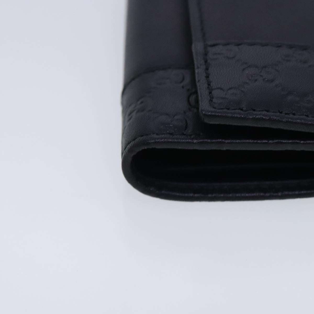 Gucci Key Case Black Leather Wallet  ()