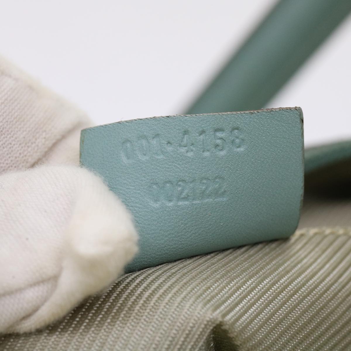 Gucci Hobo Blue Canvas Shoulder Bag ()