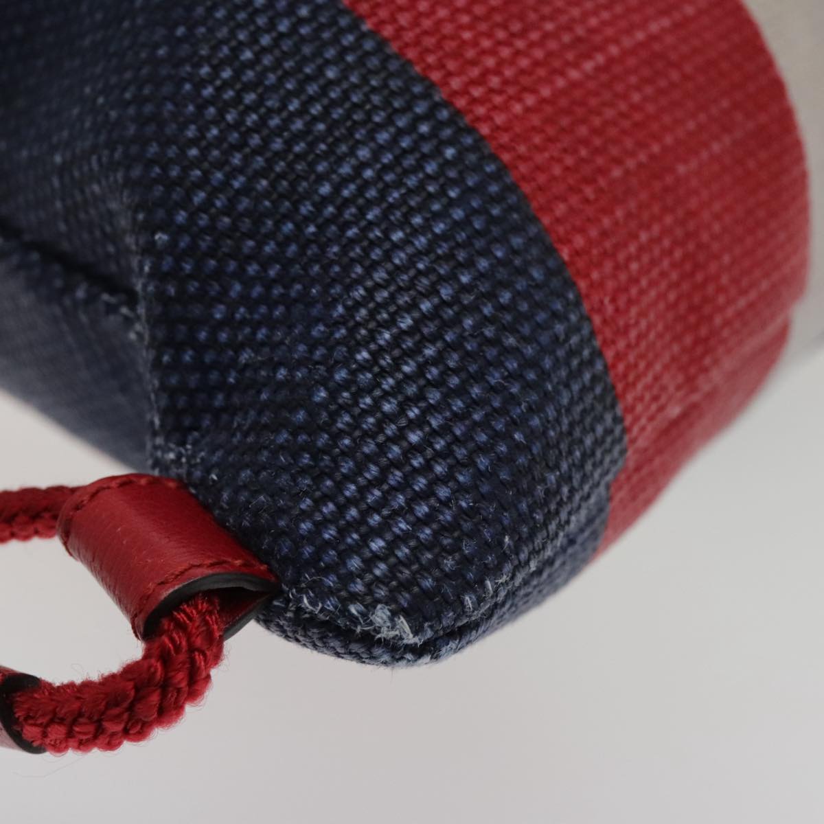 Gucci Blue Canvas Backpack Bag ()