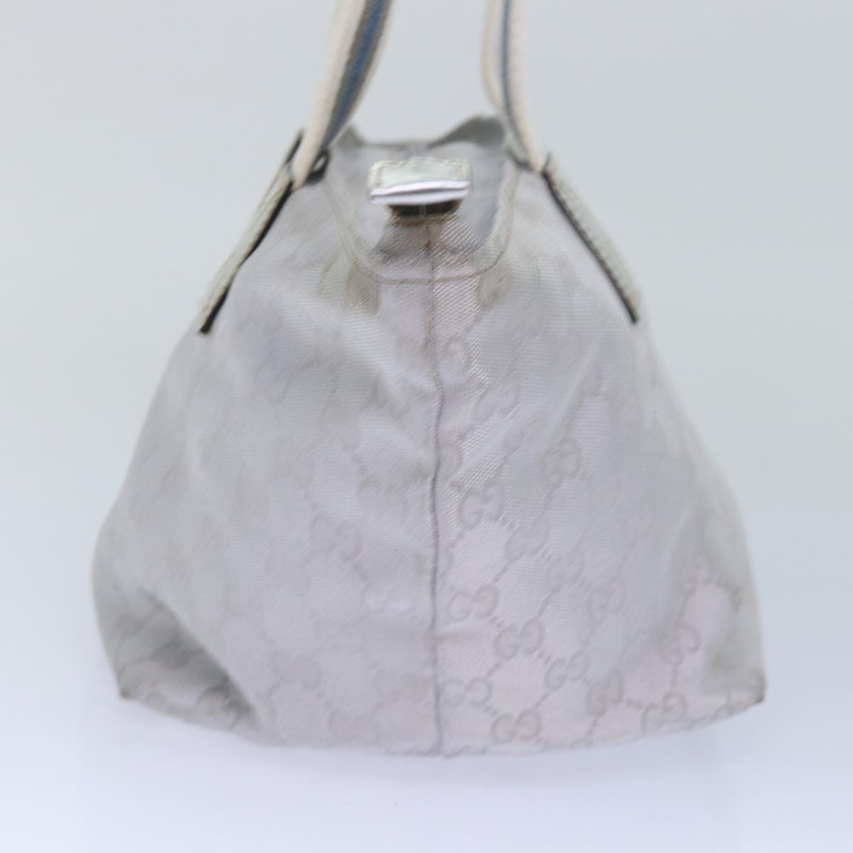 Gucci Gg Canvas Silver Canvas Tote Bag ()