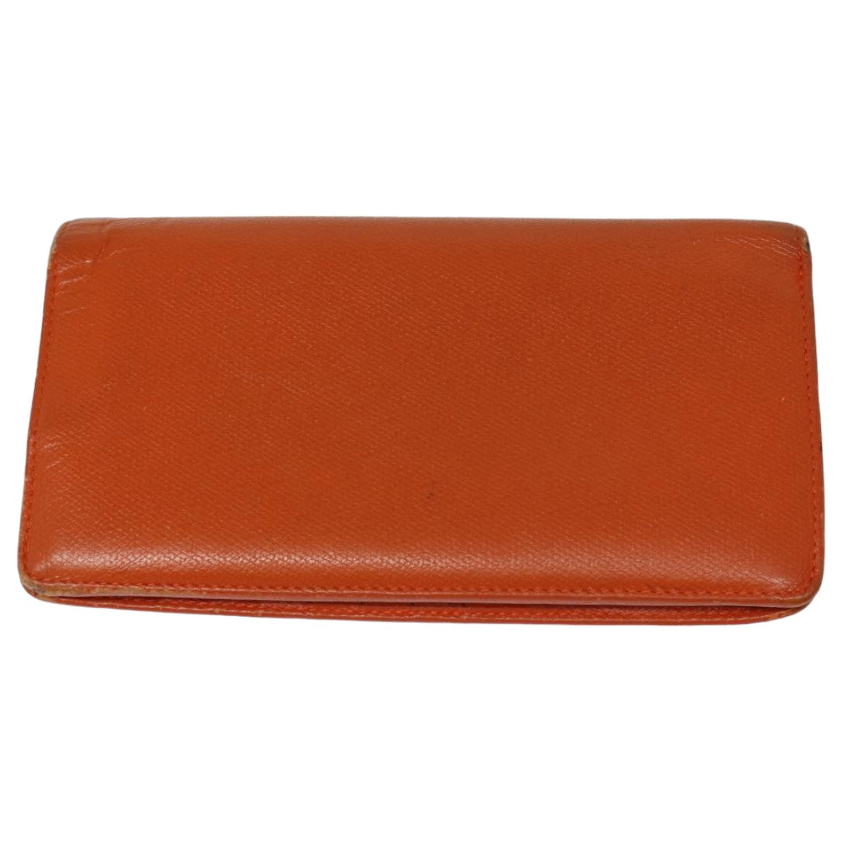 Chanel Orange Leather Wallet  ()