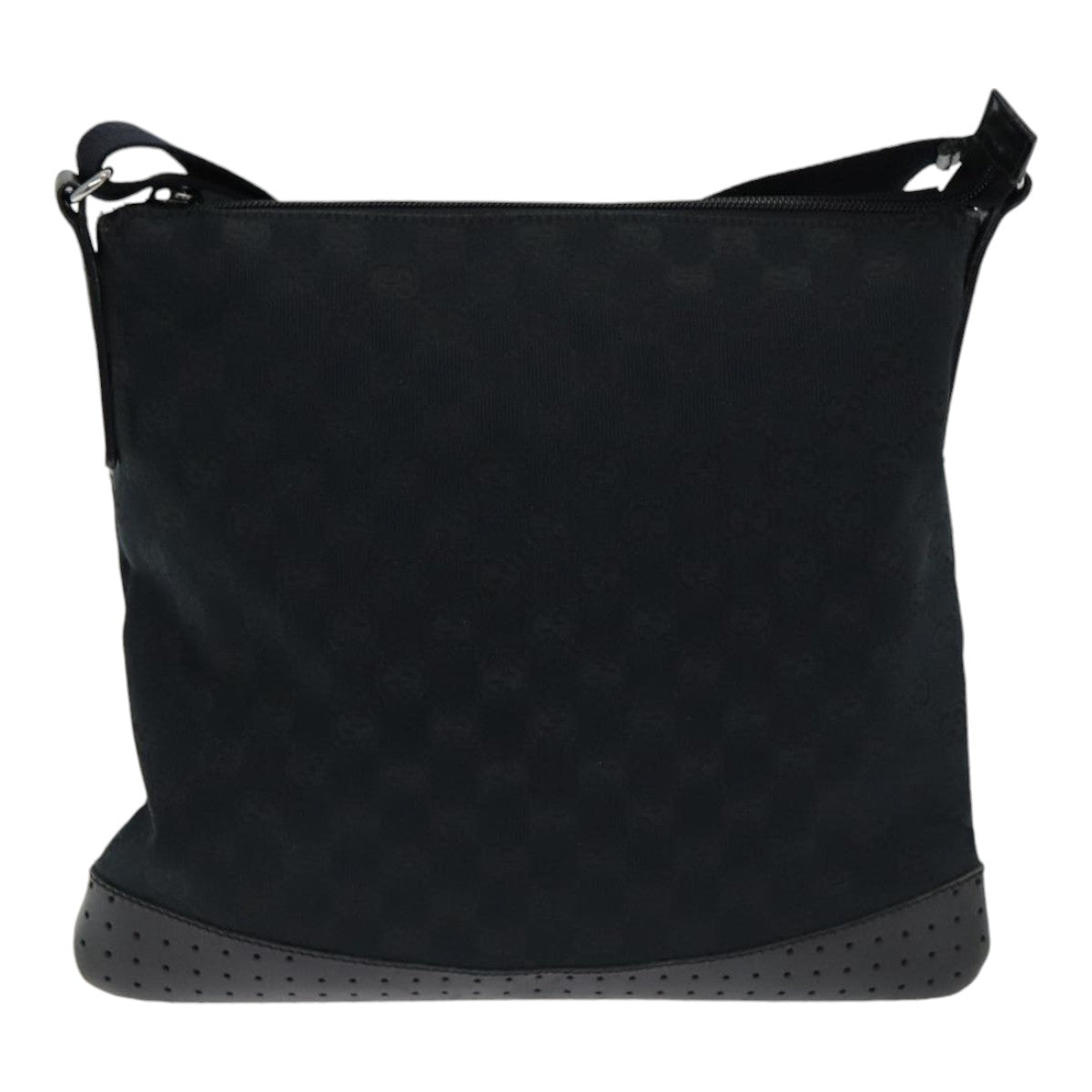 Gucci Gg Canvas Black Canvas Shoulder Bag ()
