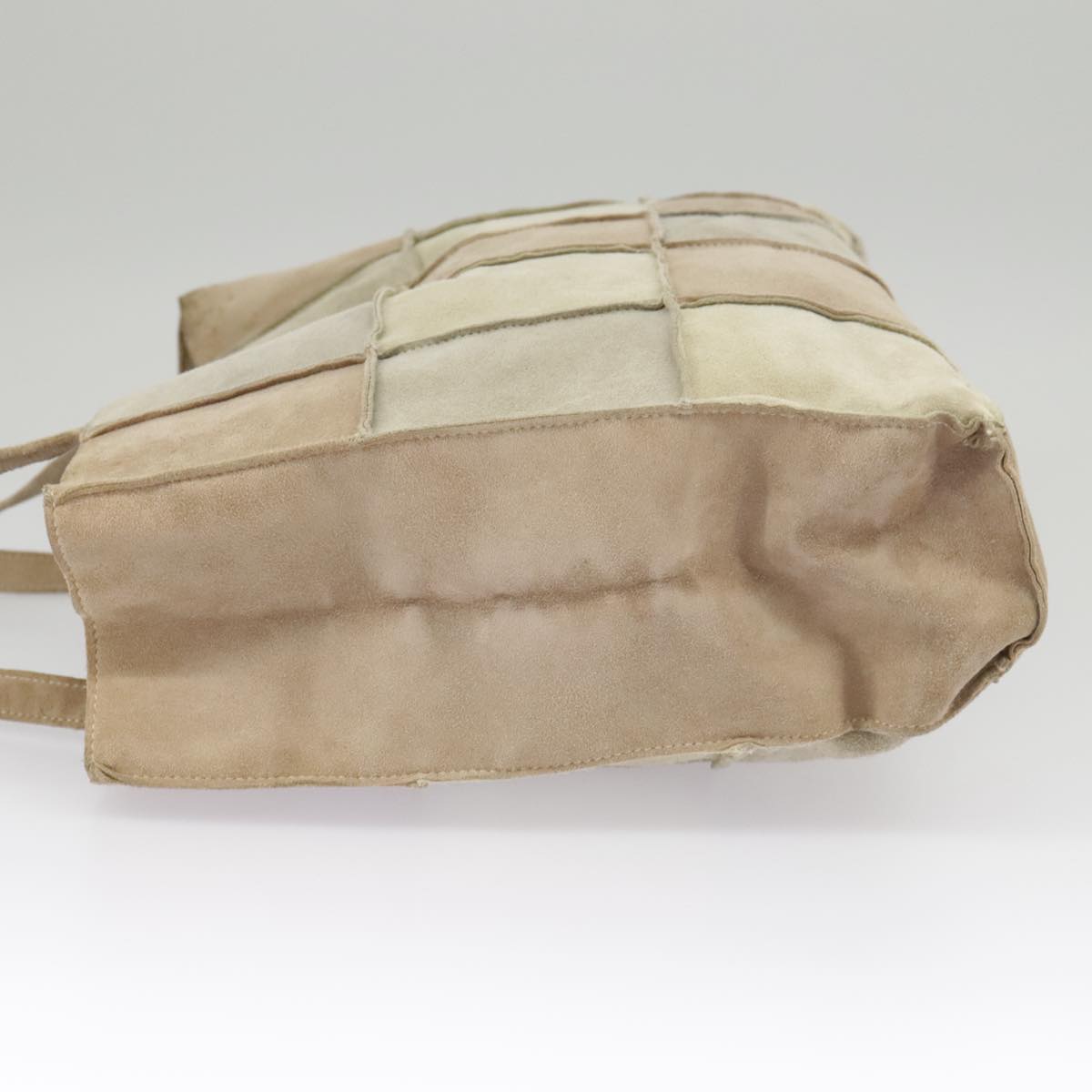 Chanel Beige Suede Tote Bag ()