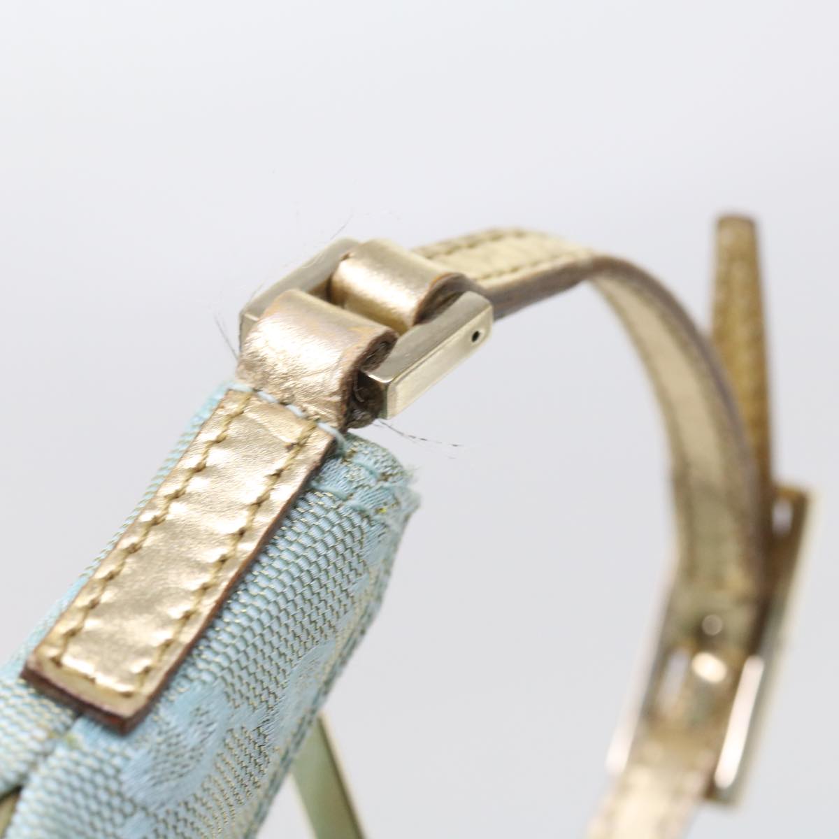 Gucci Gg Canvas Blue Canvas Clutch Bag ()