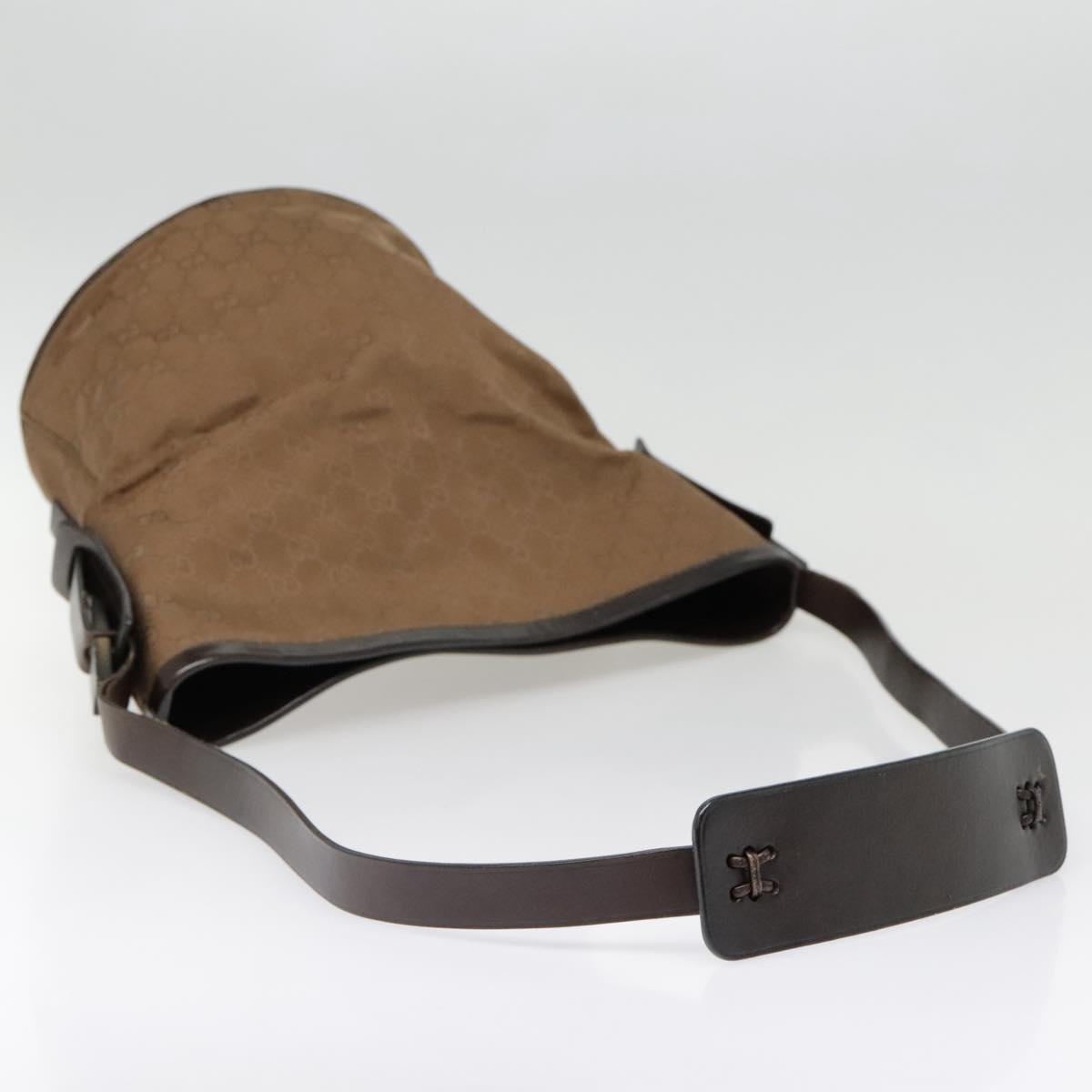Gucci Brown Canvas Shoulder Bag ()