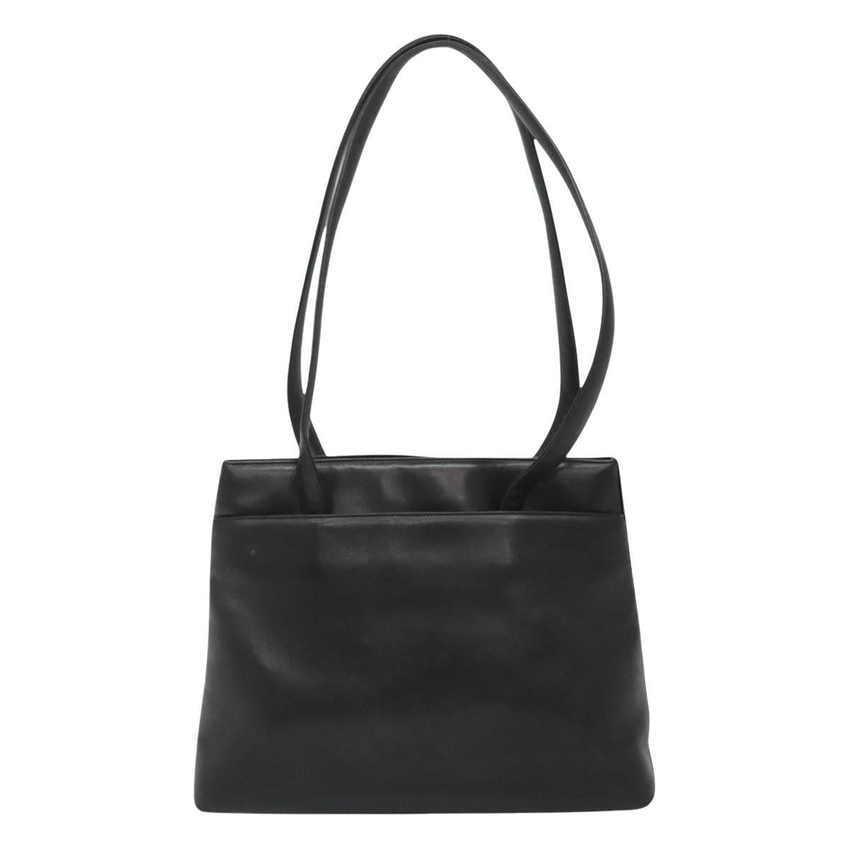 Chanel Black Leather Shoulder Bag ()