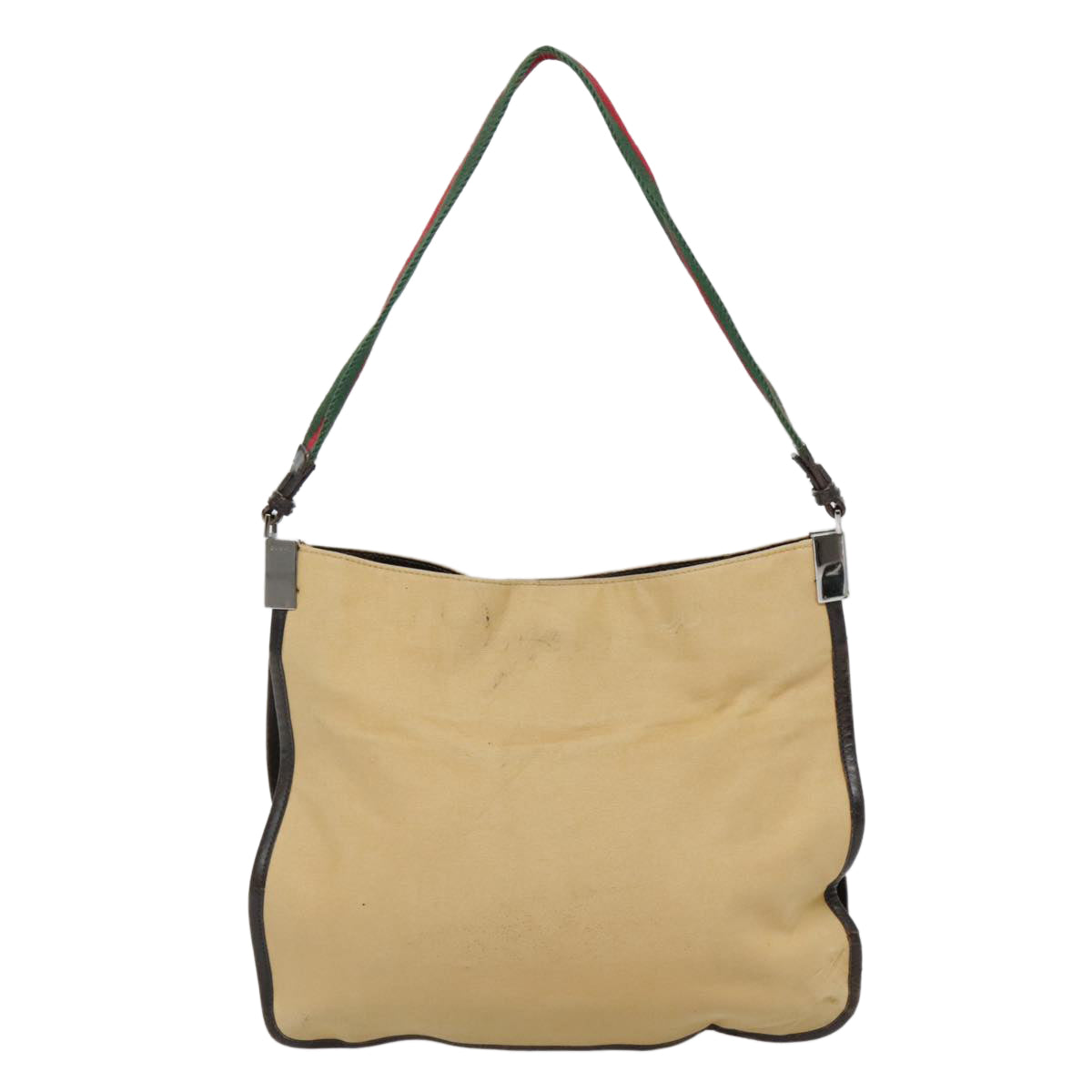 Gucci Beige Canvas Shoulder Bag ()