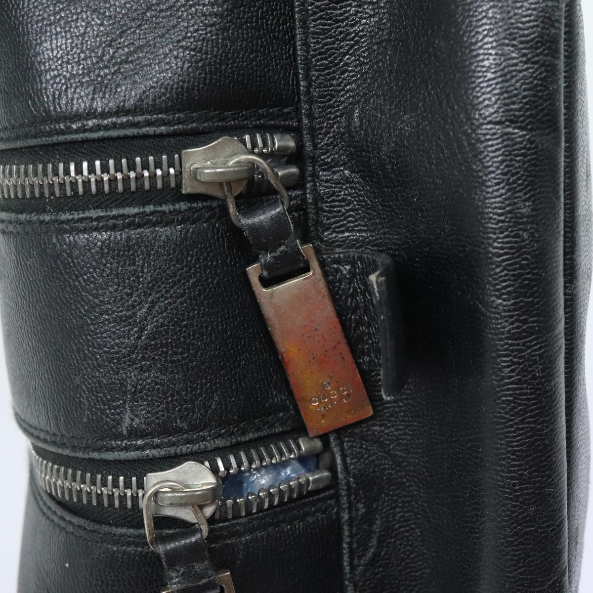 Gucci -- Black Leather Clutch Bag ()
