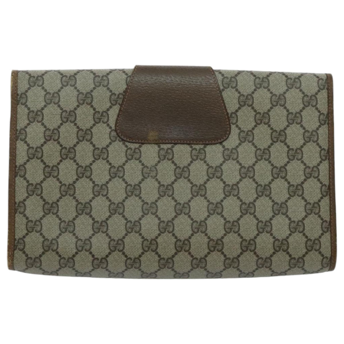 Gucci Beige Canvas Clutch Bag ()