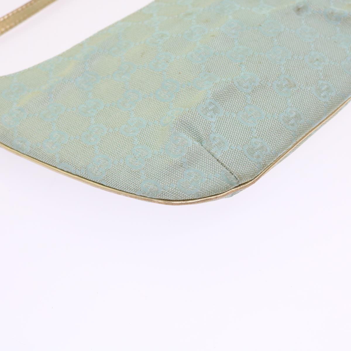 Gucci Gg Canvas Blue Canvas Clutch Bag ()