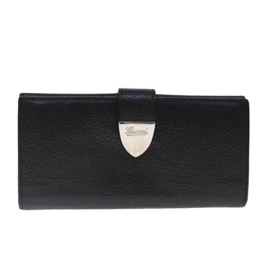 Gucci Black Leather Wallet  ()