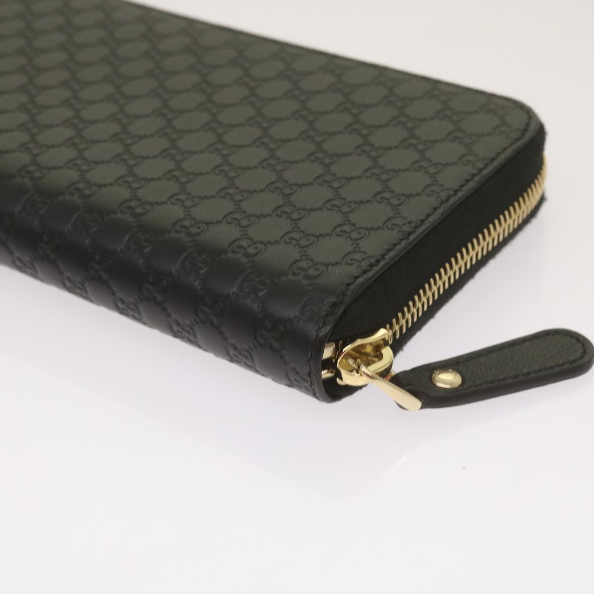 Gucci Guccissima Black Leather Wallet  ()