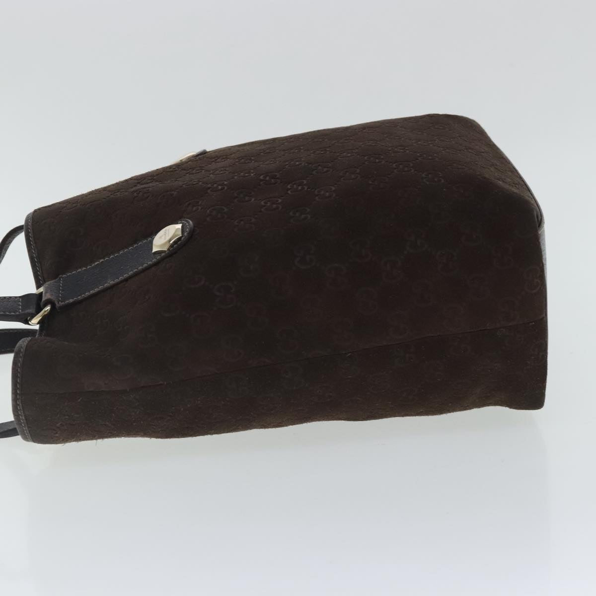 Gucci Brown Suede Tote Bag ()