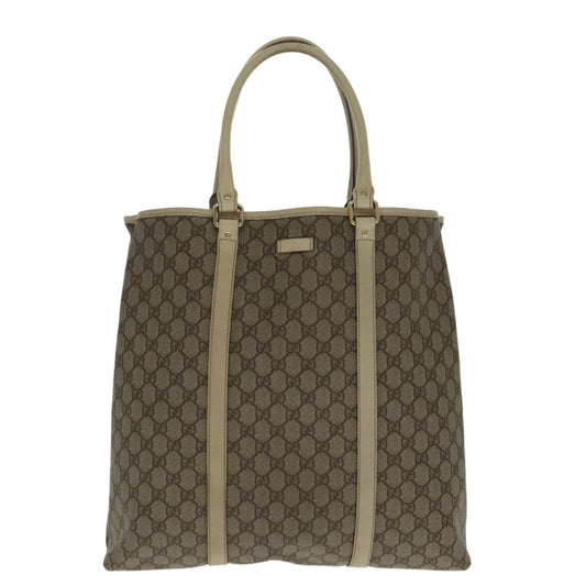 Gucci Beige Canvas Tote Bag ()