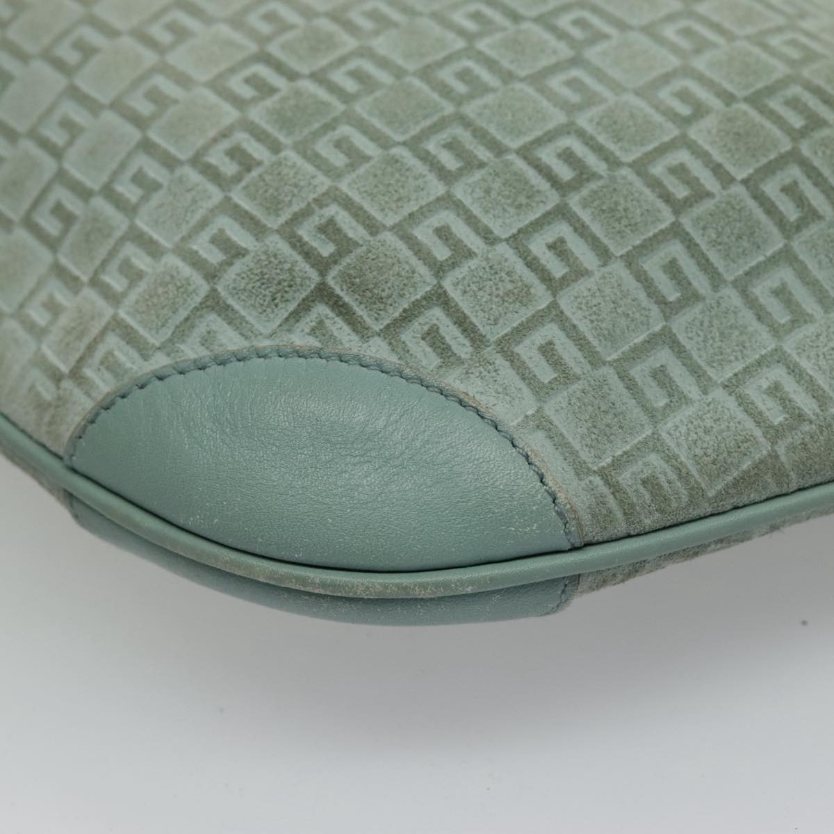 Gucci Hobo Blue Suede Shoulder Bag ()