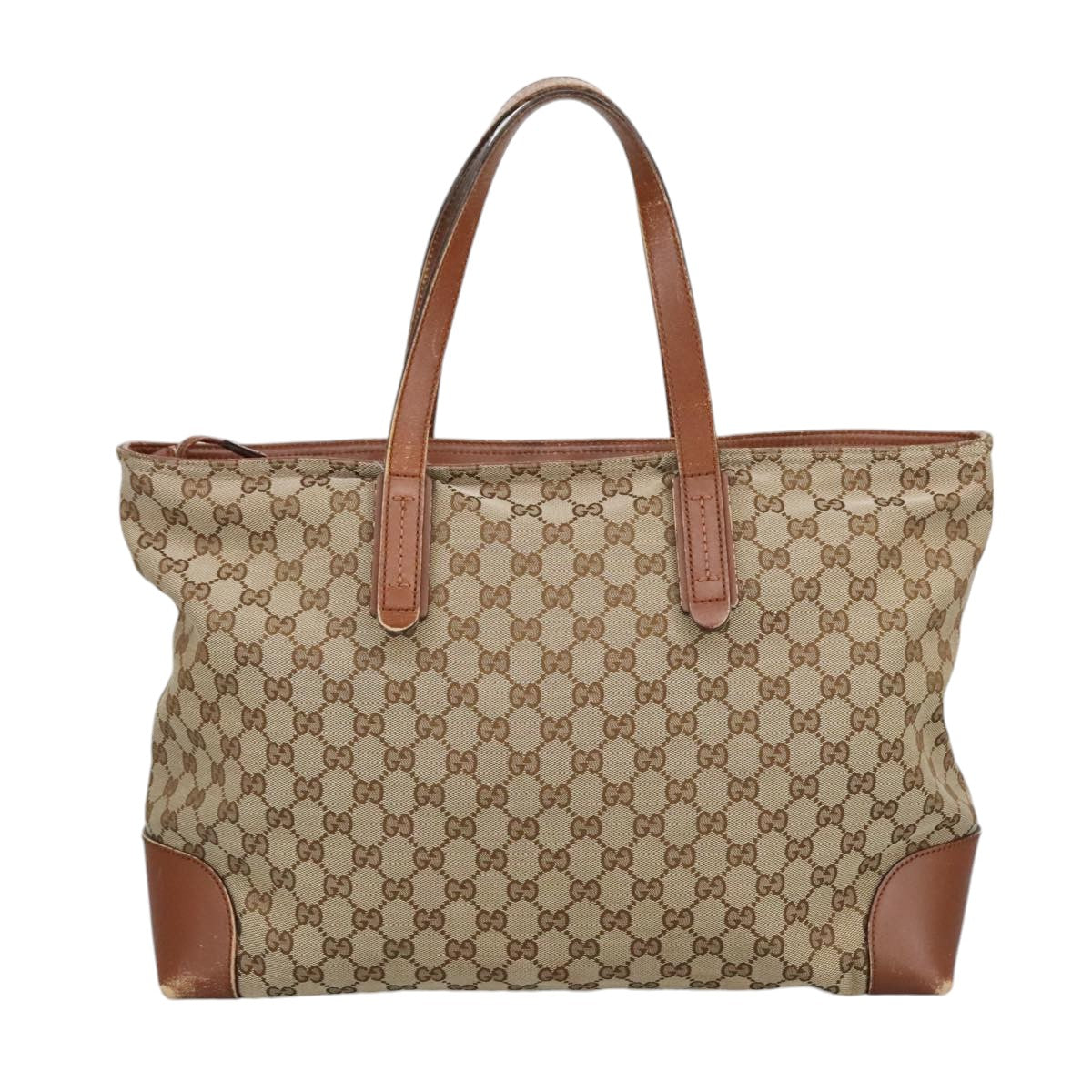 Gucci Beige Canvas Tote Bag ()
