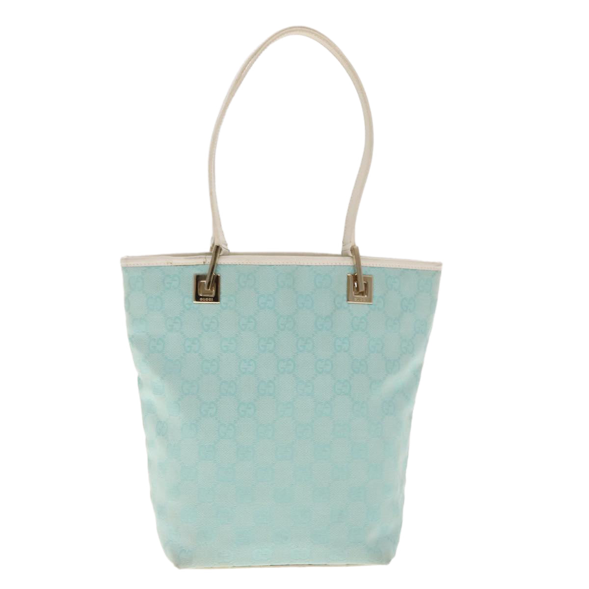 Gucci Blue Canvas Tote Bag ()