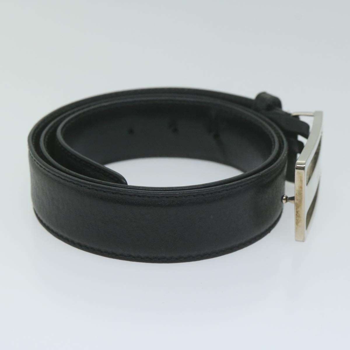 Gucci Black Leather Belt  ()