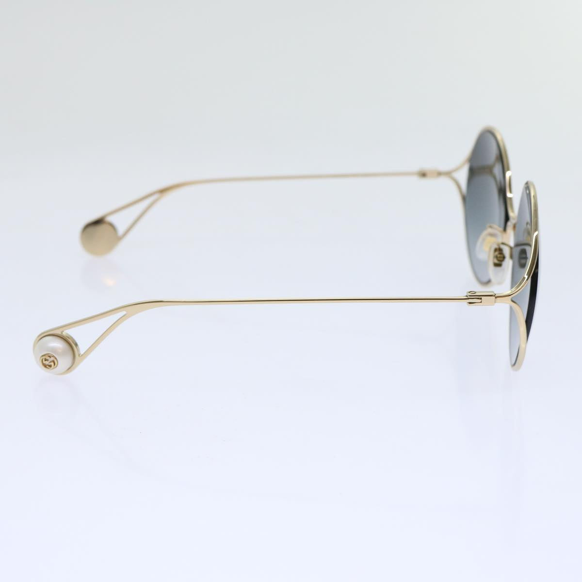 Gucci Gold Metal Glasses  ()