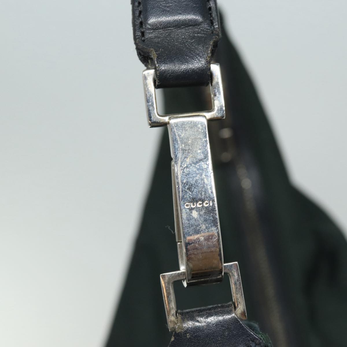 Gucci Hobo Khaki Synthetic Shoulder Bag ()