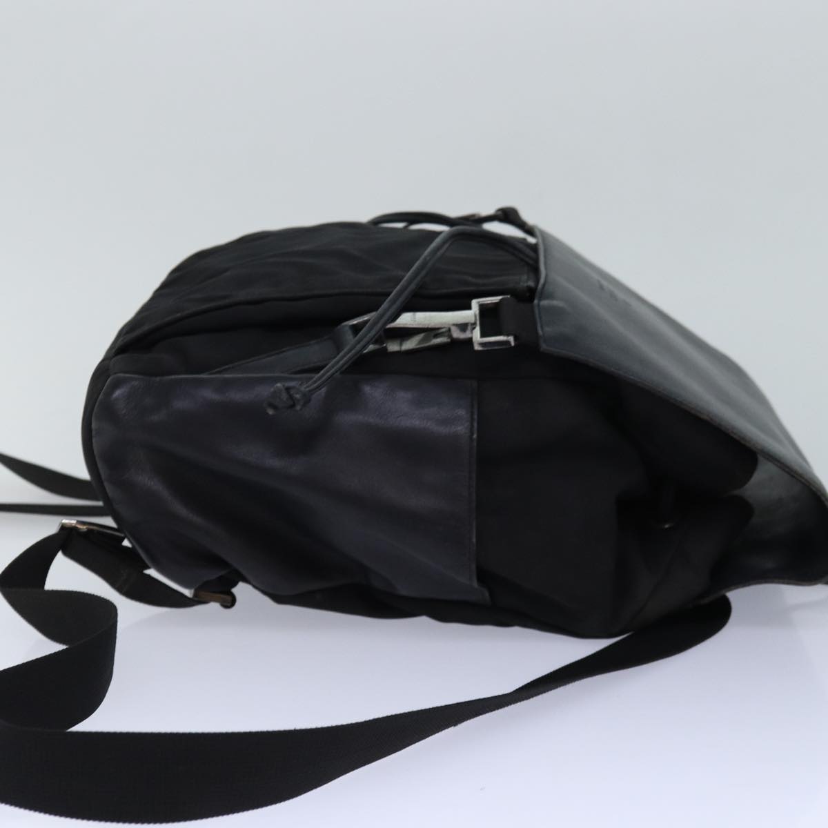 Gucci Black Synthetic Backpack Bag ()