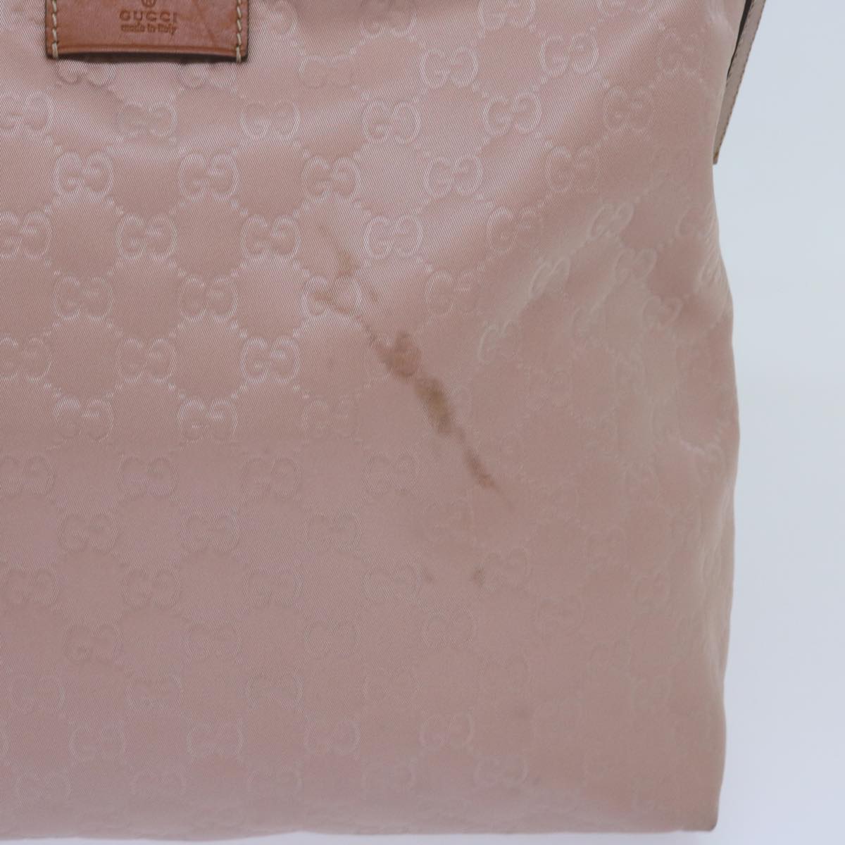Gucci Gg Nylon Pink Synthetic Shoulder Bag ()
