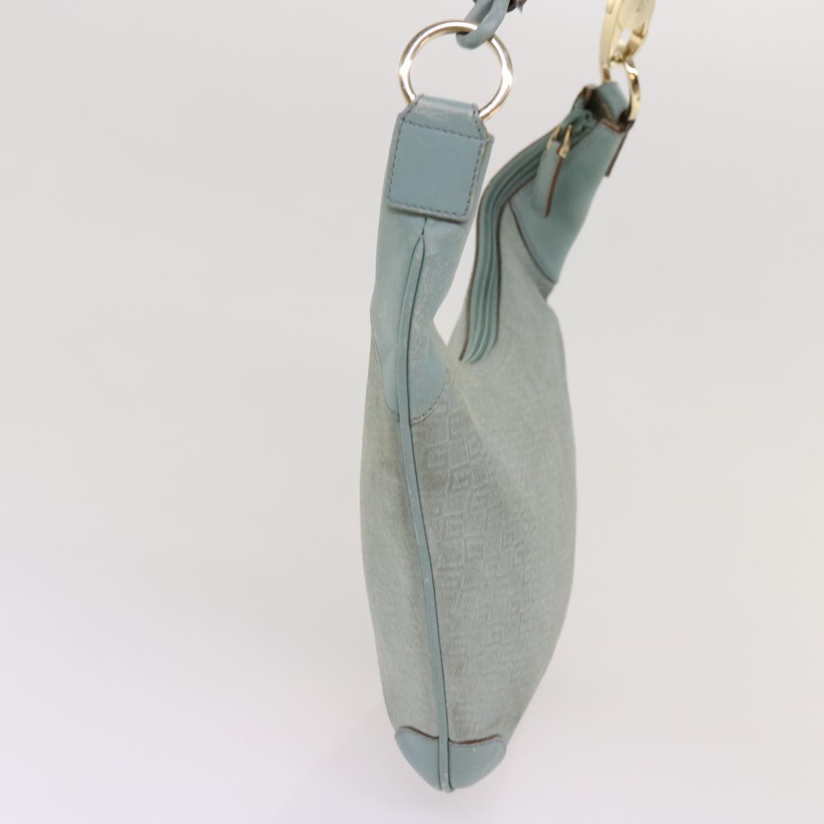 Gucci Hobo Blue Canvas Shoulder Bag ()