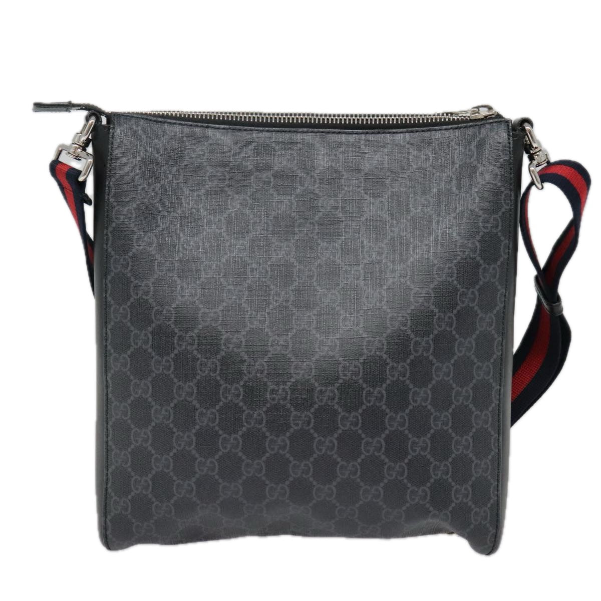 Gucci Jackie Black Canvas Shoulder Bag ()