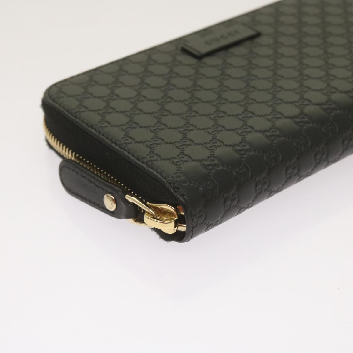 Gucci Guccissima Black Leather Wallet  ()