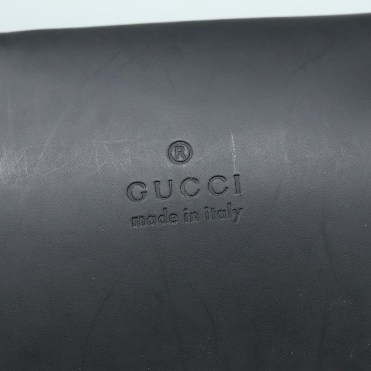 Gucci Bamboo Black Leather Handbag ()