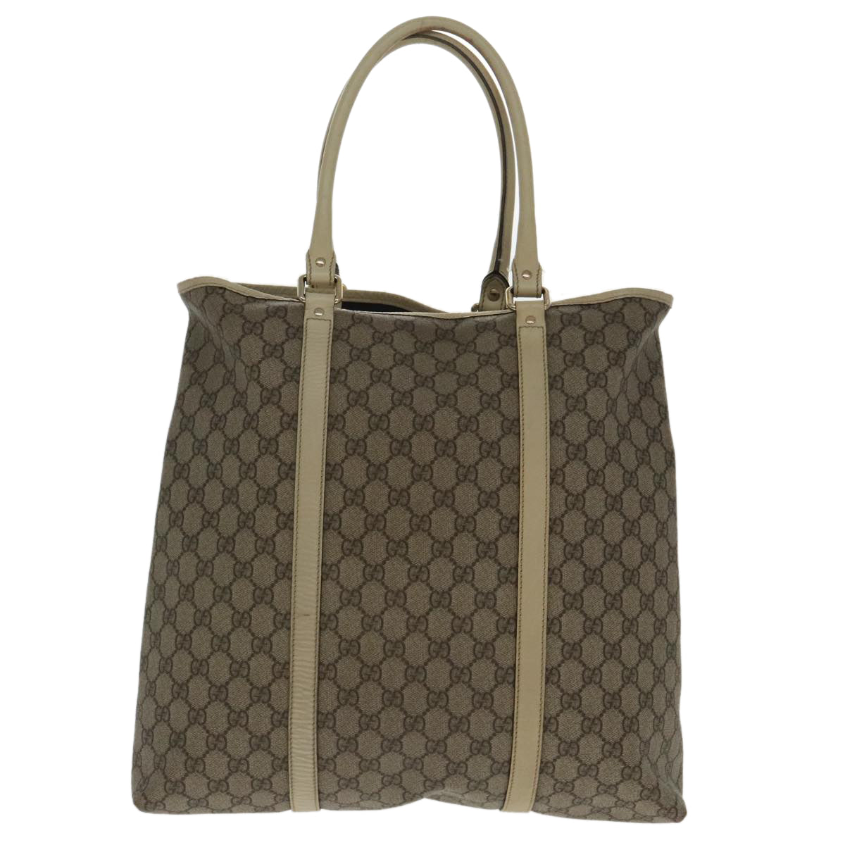 Gucci Beige Canvas Tote Bag ()