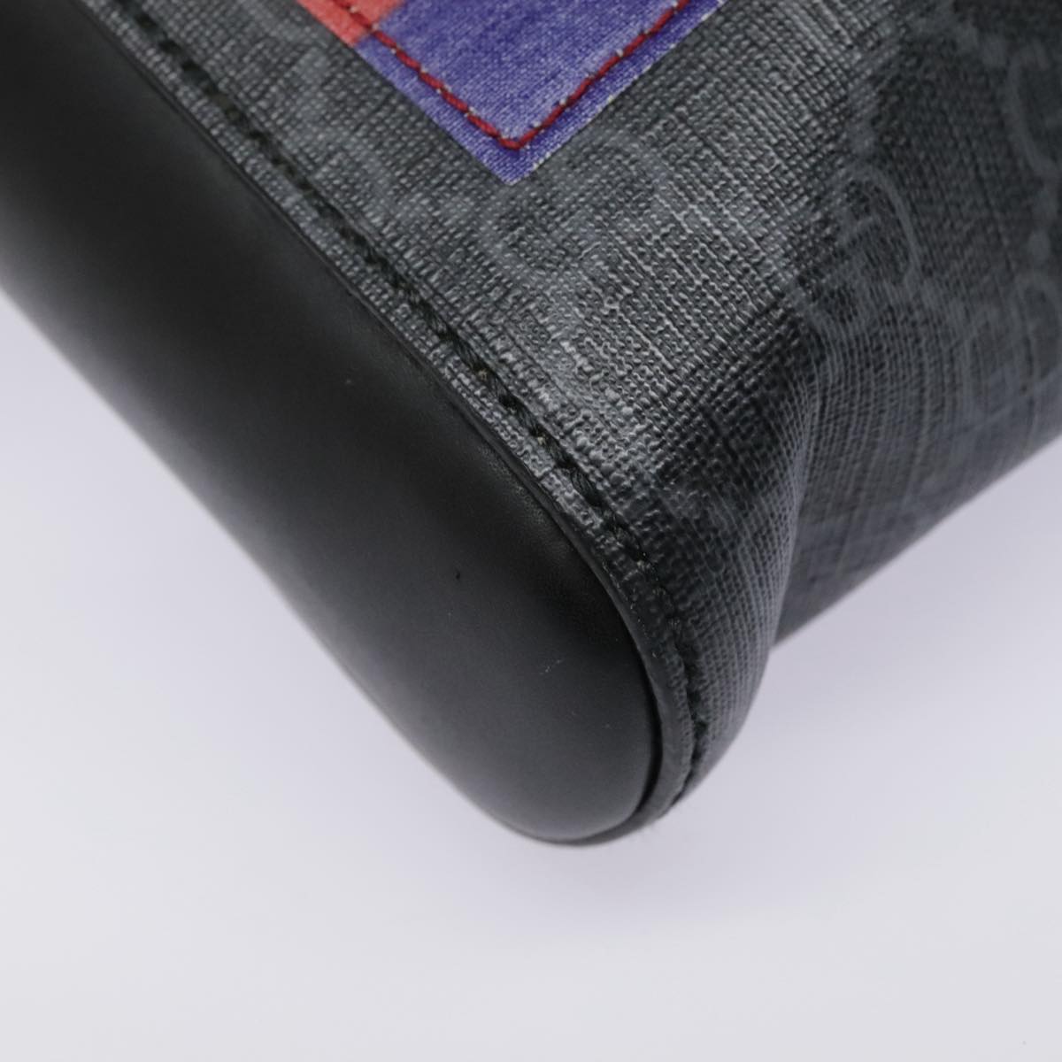 Gucci Jackie Black Canvas Shoulder Bag ()