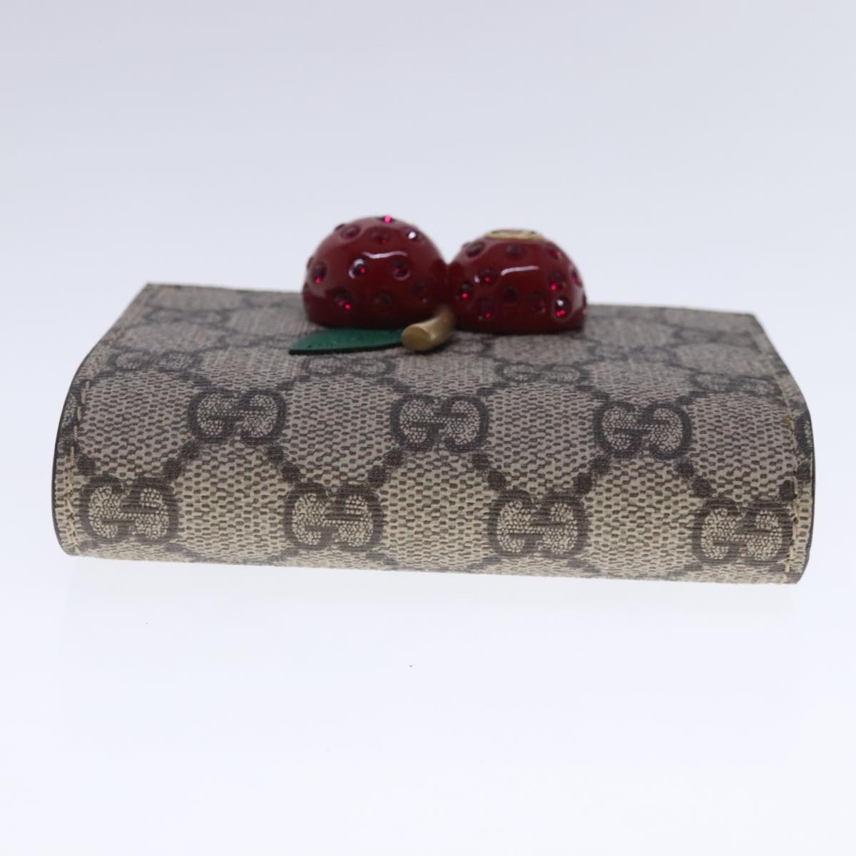 Gucci Beige Canvas Wallet  ()