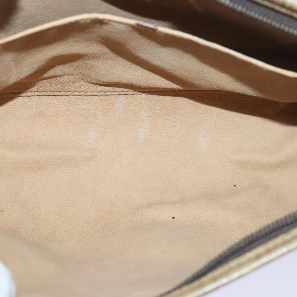 Gucci Beige Canvas Clutch Bag ()