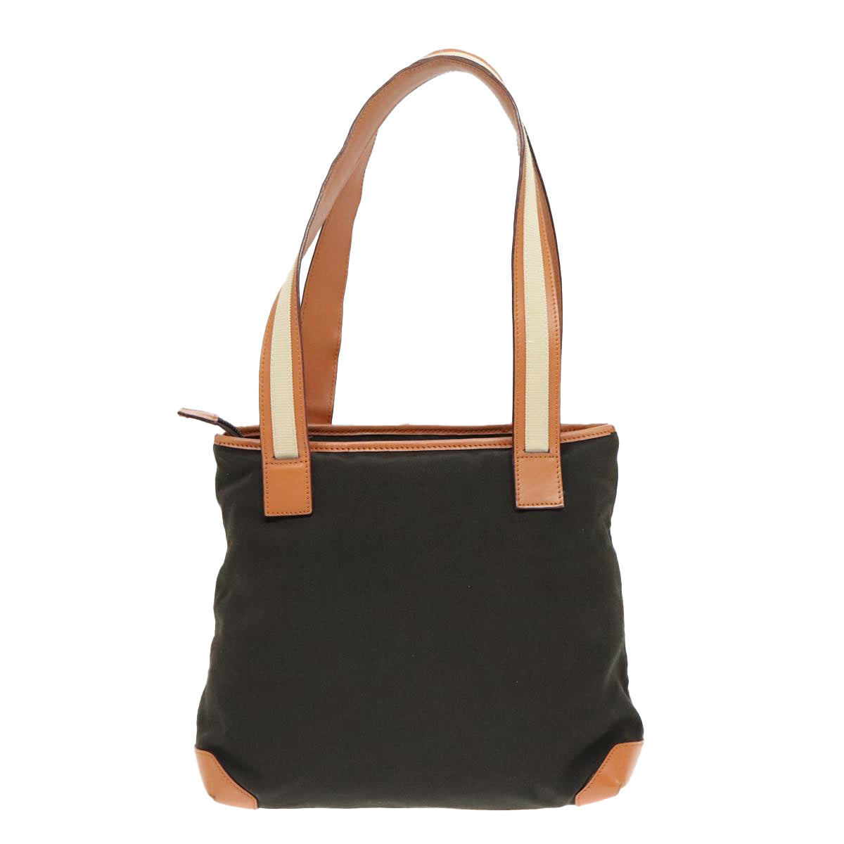 Gucci Khaki Canvas Tote Bag ()