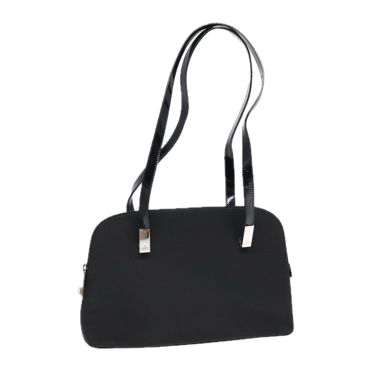 Gucci Black Canvas Shoulder Bag ()