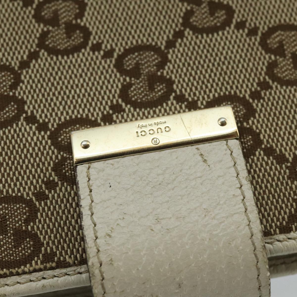 Gucci Couverture Agenda Beige Canvas Wallet  ()